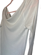 Long Sleeve Boat Neck Knit Top