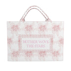 Mother Wove the Stars Oversized Tote with Woven Handles
