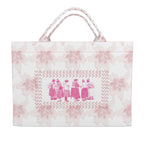 Mother Wove the Stars Oversized Tote with Woven Handles