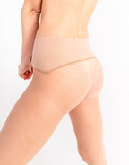 Sheer 01 nude run-resistant tights by Les Belles - view 9