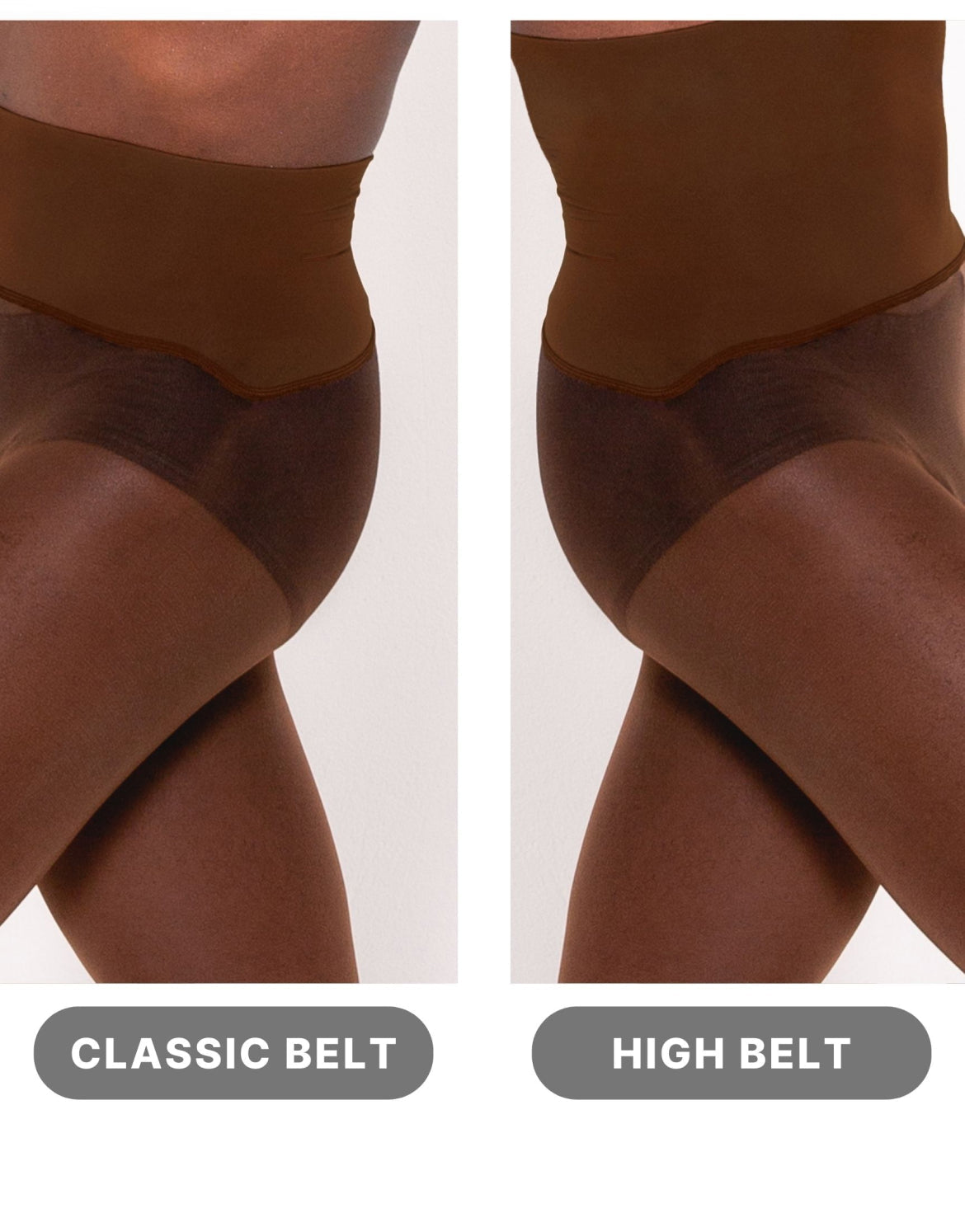 Sheer 05 nude run-resistant tights by Les Belles - view 2
