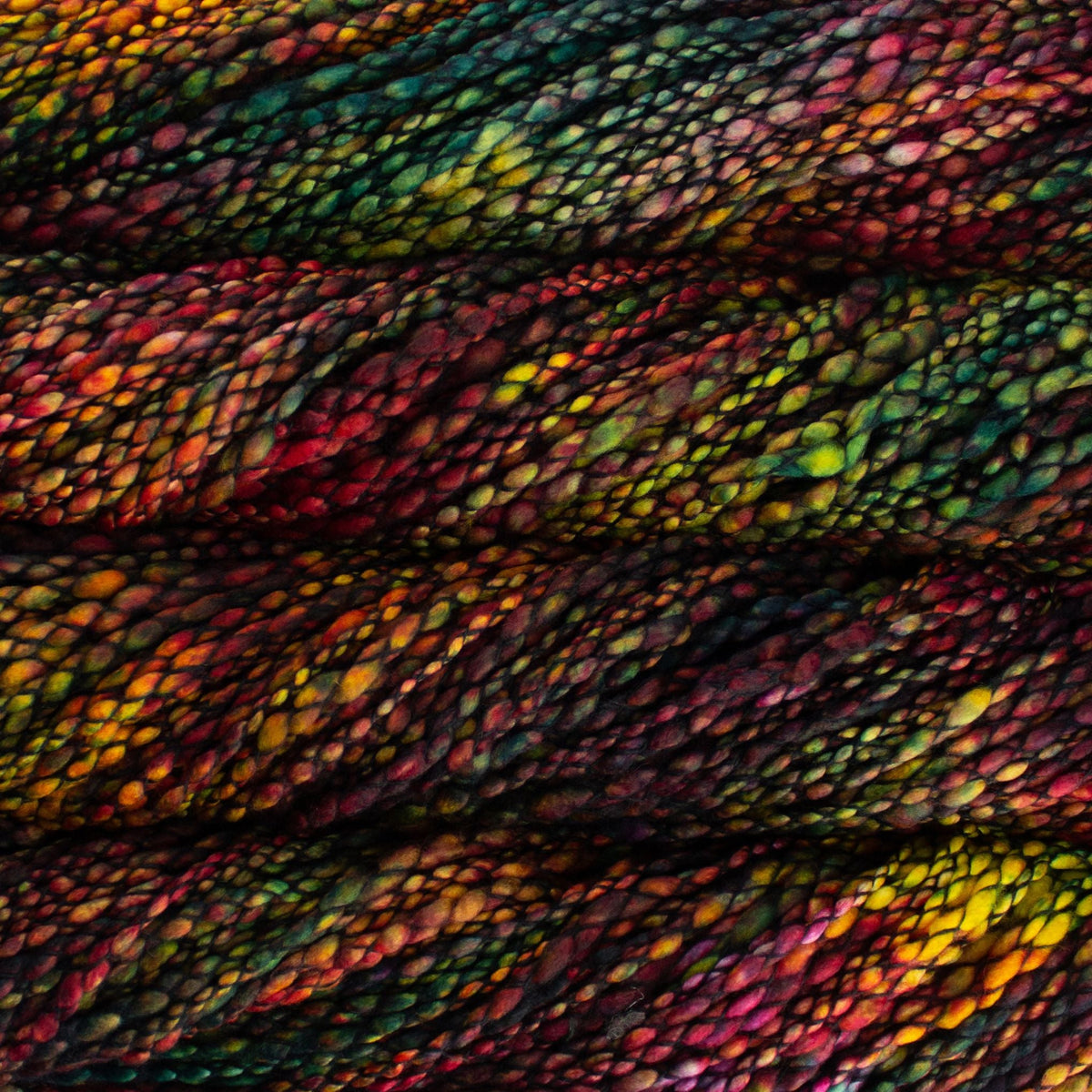 Malabrigo Caracol super bulky thick and thin merino yarn skein - view 6