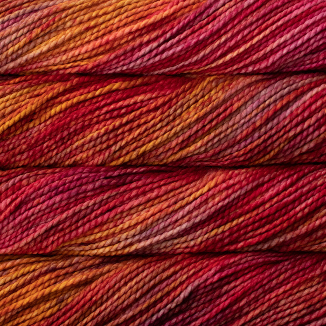Malabrigo Vientos bulky two-ply superwash merino yarn skein - view 2