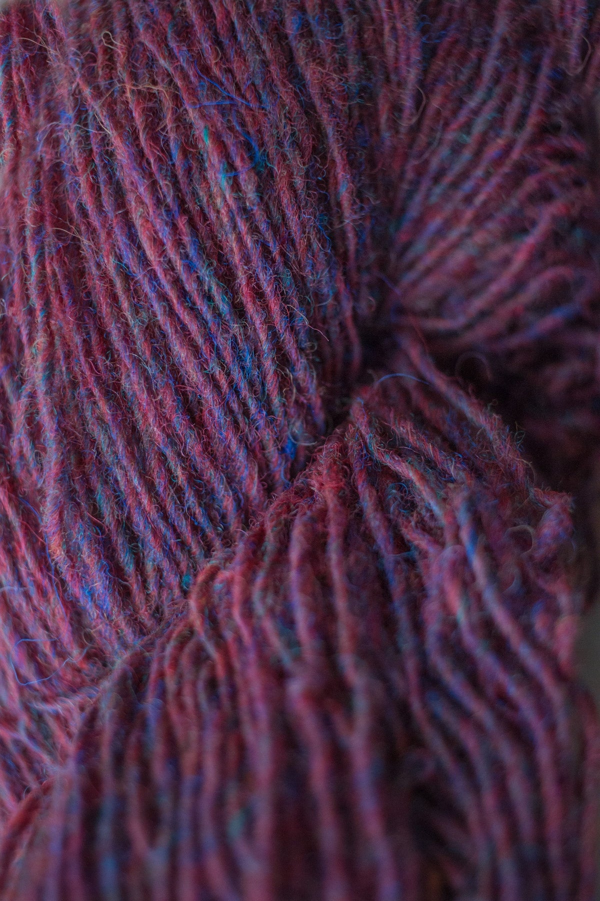 Sport single-ply 100% wool yarn by Maritime Family Fiber - view 37