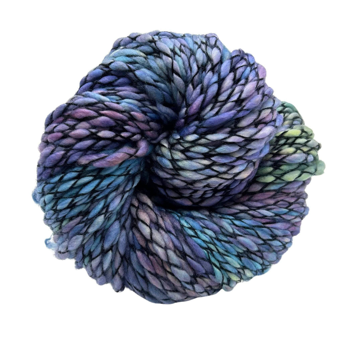 Malabrigo Caracol super bulky thick and thin merino yarn skein - view 4