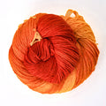 Ombre recycled silk yarn skein - view 2