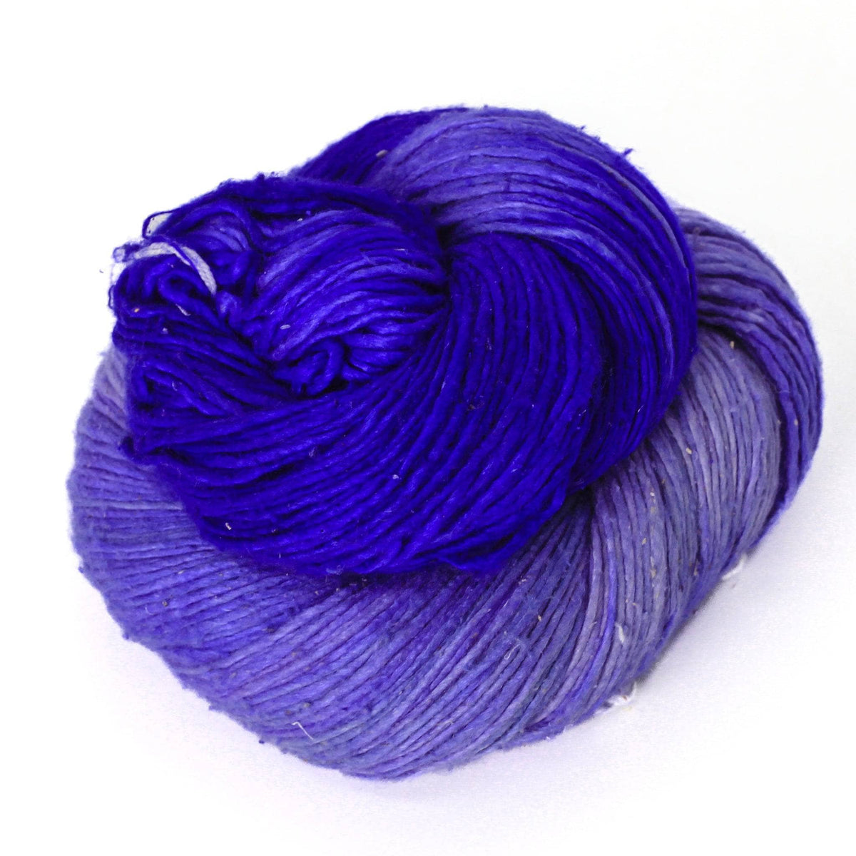 Ombre recycled silk yarn skein - view 5