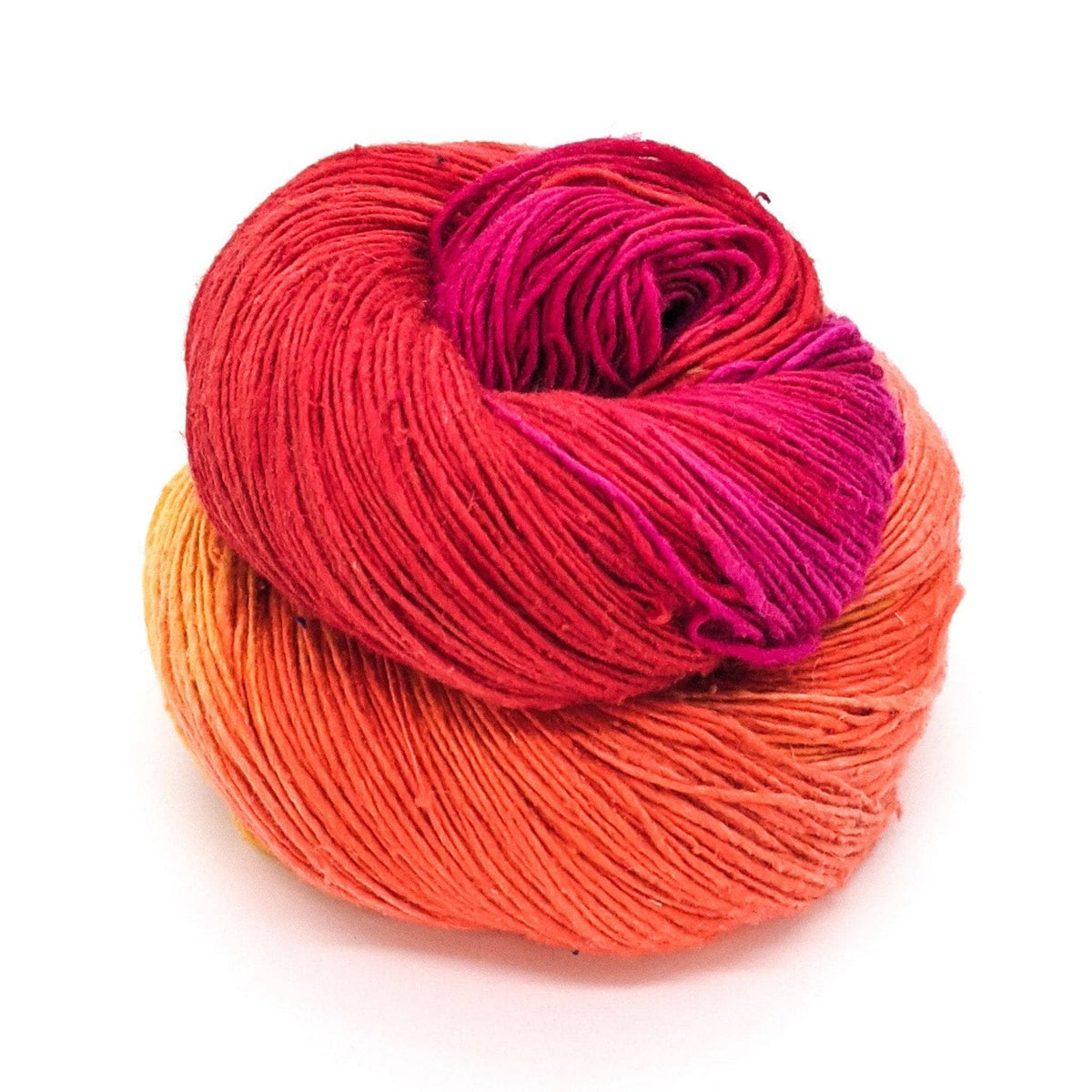Zephyr Tides open-front cardigan knit in recycled silk lace yarn