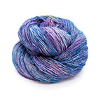 Zephyr Tides open-front cardigan knit in recycled silk lace yarn - view 10